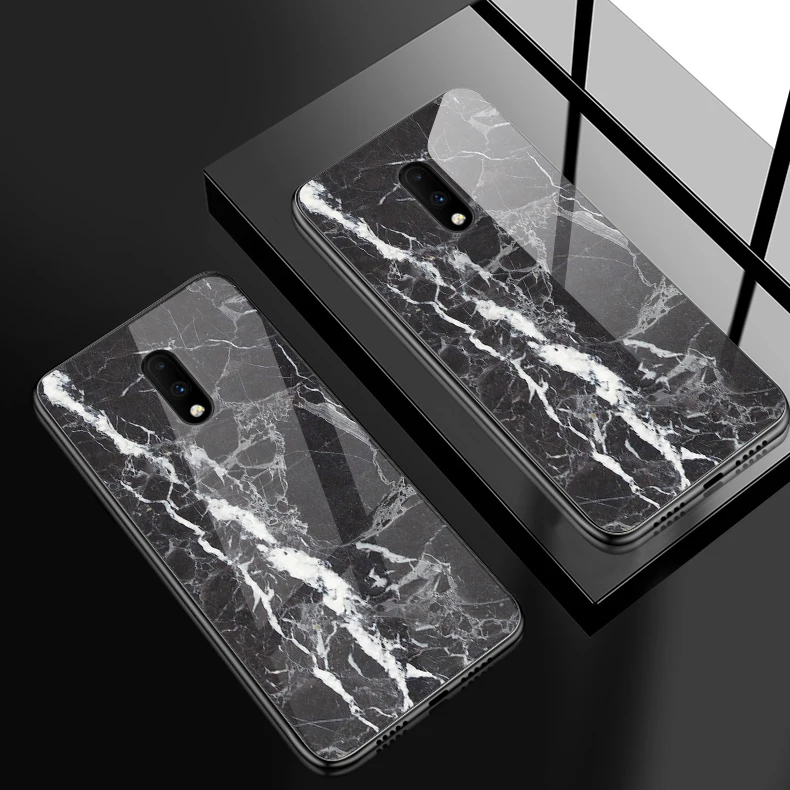W307 Для OnePlus 3 3T 5 5T 6 6T 7 7 Pro Роскошный чехол из закаленного стекла для Samsung Galaxy S8 S9 S10 Plus бампер ударопрочный чехол для телефона - Цвет: W307