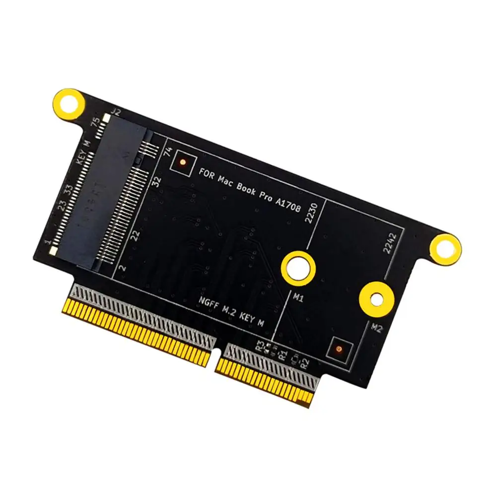 PCB M.2 NVMe SSD твердотельный диск адаптер конвертер карта для Mac.Book Pro A1708|Компьютерные