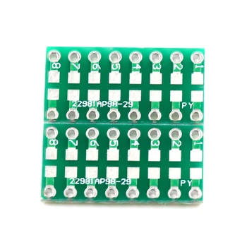 

10pcs 0805 0603 0402 to DIP Transfer Board DIP Pin Board Pitch Adapter