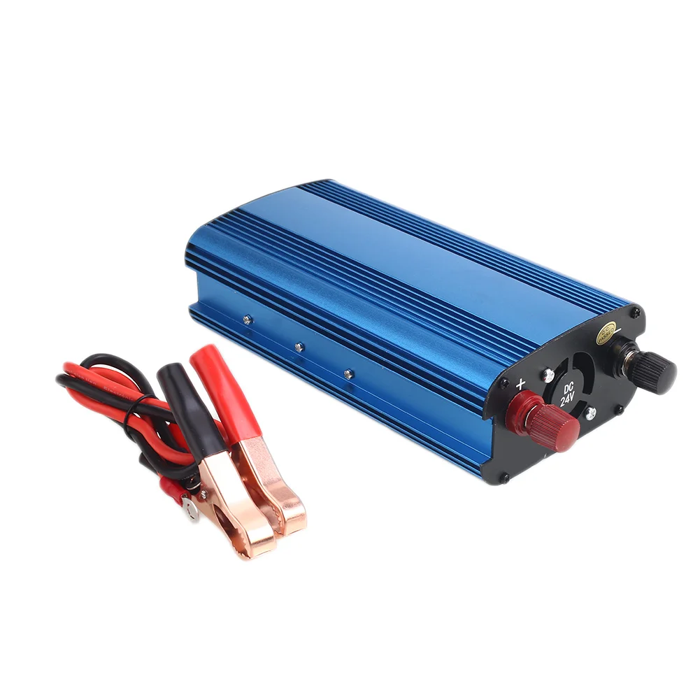 DC24V к AC220V автомобильный инвертор путешествия ТВ конвертер портативный HD tv 600 Вт Солнечный инвертор