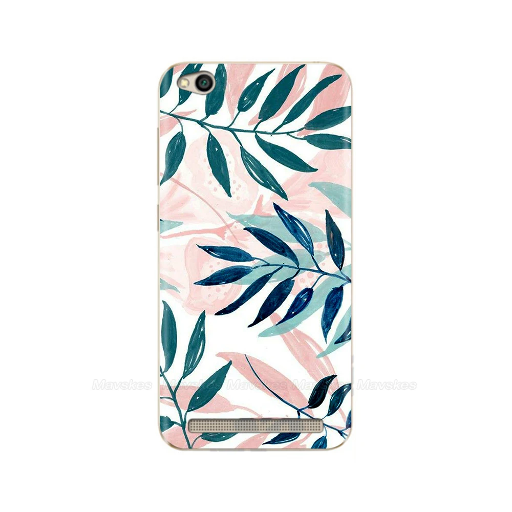 5.0" for Xiaomi Redmi 5A Case Cover Silicon Soft Case for Xiaomi Redmi 5A Cover Cat Flower Fundas for Xiaomi Redmi 5A Capa Coque 