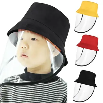 

Face Shield Anti-spitting Protective Hat Cover Cap Outdoor Kids Fisherman Hat