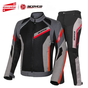 

Clearance SCOYCO Motorcycle Jacket Protective Gear Men Moto Motocross Off-Road Racing Jacket Moto Clothing Motorcycle Protection