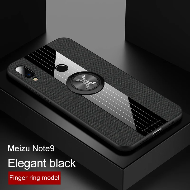Чехол для телефона Meizu Note 9 чехол с магнитным кольцом-держателем мягкая ткань