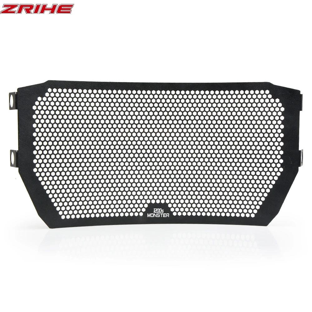 

Radiator guard For DUCATI MONSTER 1200S 14-16 New Style Motorbike Radiator Grille Grill Protective Guard Cover Oil Cooler Cover
