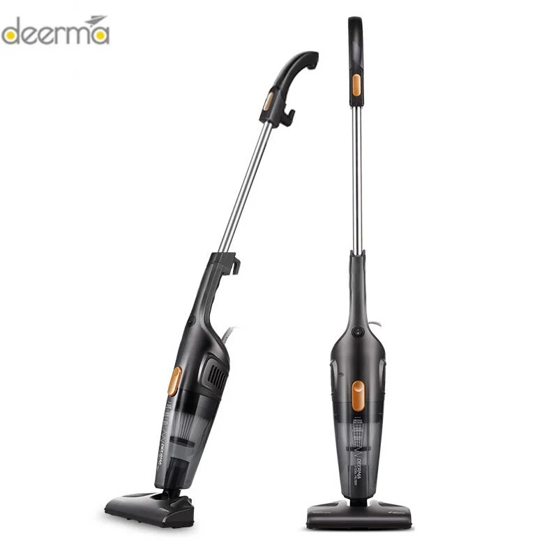 

Youpin Deerma DX115C 12000Pa Household Vacuum Cleaner Mini Handheld Pushrod Cleaner Strong Suction Low Noise Equally Flexible