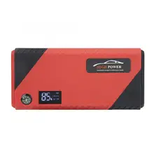 Автомобильный стартер 12V многофункциональный аварийный источник питания 20000 мАч, цифровой дисплей запасной пусковой стартер 110 V-240 V аксессуары