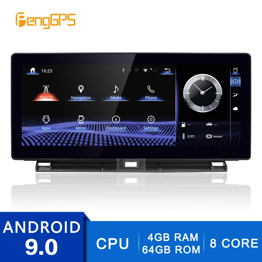 4G + 64G DVD плеер 2 Din стерео Android 9 0 для Lexus NX200 NX300T NX 2013 2017 gps навигация dvd FM/AM радио