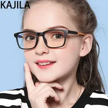 Детский анти-синий светильник, очки, Новое поступление, модная оправа TR90 для мальчиков и девочек, компьютерные очки, защитные очки 5105