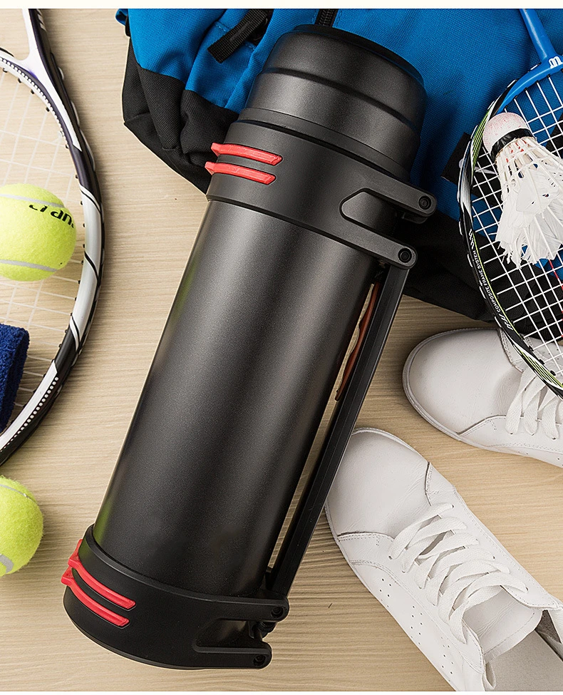 Высокая емкость термос из нержавеющей стали, популярная Повседневная, уличная, автомобильная чашка для воды, портативная Изолированная 3л/2л Вакуумная чашка