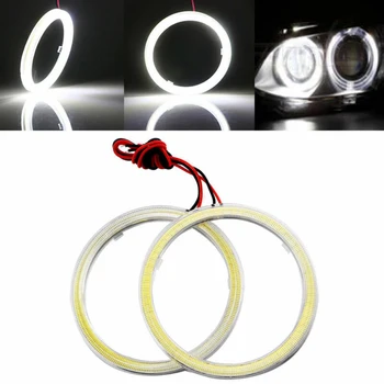 

Headlight LED Lights Angel Eye Halo Ring 80mm Super bright Wear-resistant