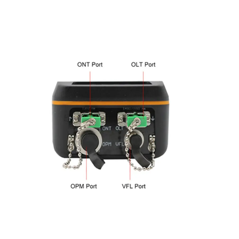 PON Optical Power Meter With 1MW VFL Visual Fault Locator High Precision 1310/1490/1550nm Fiber Tester TM70B-OV1