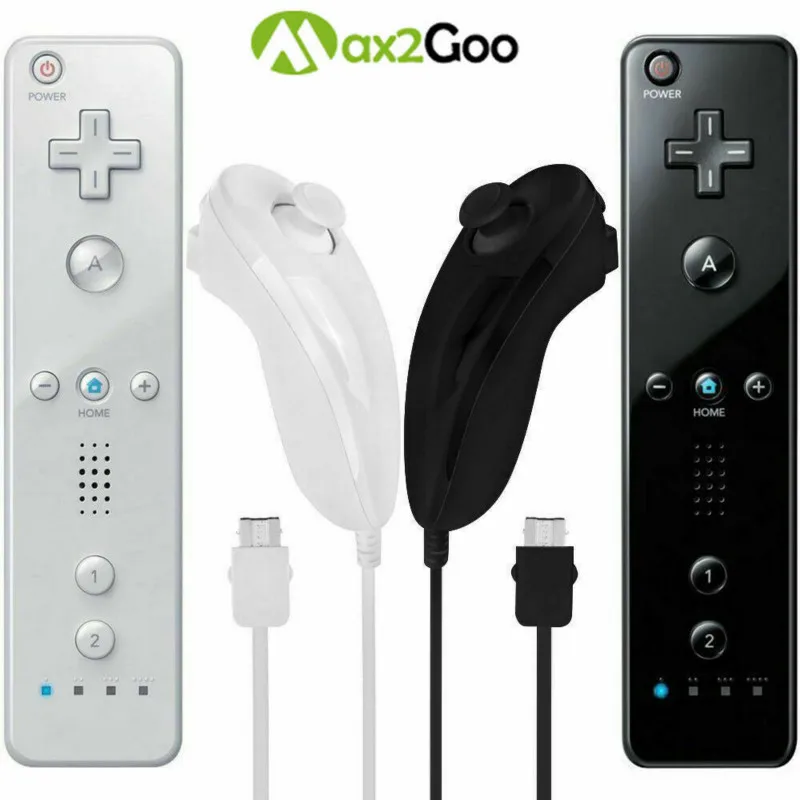 

Bluetooth Wireless Remote Gamepad Controller Nunchuck For Nintend W Ii Remote Controle 3D Joystick Joypad For Nintend Wii /Wii U