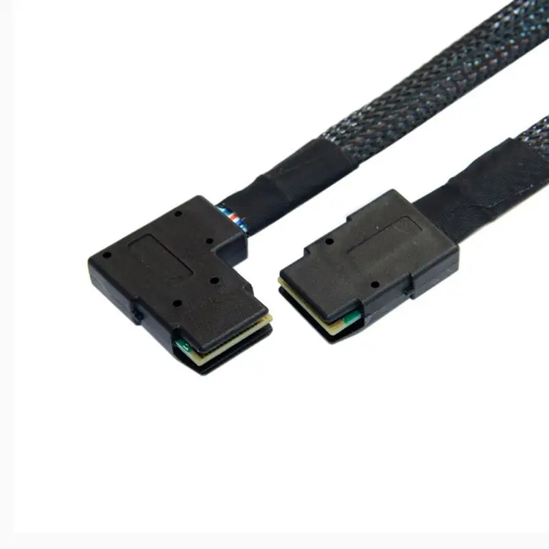 Sata кабель Mini SAS 36 Pin to Mini SAS 36 P 6 г/локон кабель для передачи данных 0,8 м Внутренние SAS кабели для передачи данных 6-Pin SFF 8087 To 8087 SAS HDD кабель