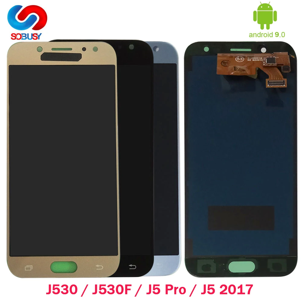 ЖК дисплей J5 Pro J530f для Samsung Galaxy 2017 J530 J530FM сенсорная панель дигитайзер в