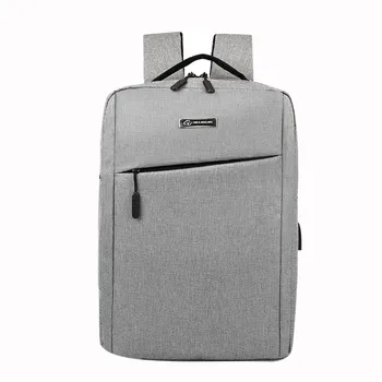 

MAIOUMY Unisex Backpack Women Men Ladies Girl Solid Business Large Capacity Shoulder backpack With Usb Interface Bag 2019