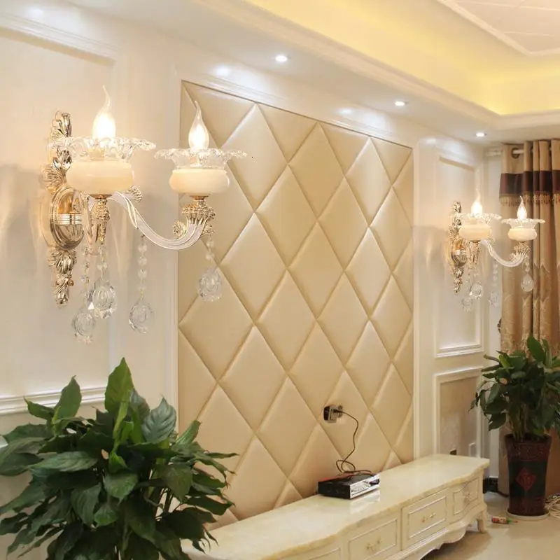Para Parede аппликация Murale светильник Aplique Luz Wandlamp для дома кристалл Lampara де сравнению интерьер стены спальня свет