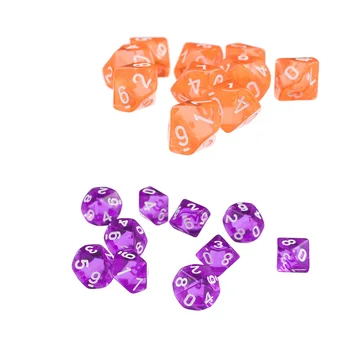 

20x Polyhedral Dice D10 Set for Dungeons &Dragons RPG Board Game Accessories