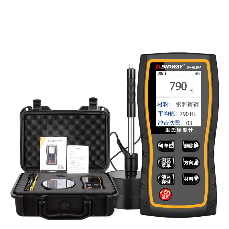 Deep Dawei SW-6210A Рихтер портативный цветной экран с печатью твердость тест сталь мета