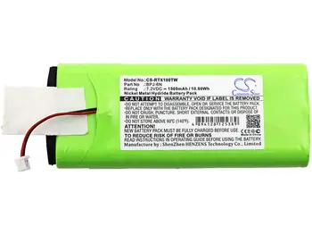

Cameron Sino Battery for Ritron Jobcom JMX-100 JMX-150 JMX-450 Replacement BPJ-6N BPJ-6N-SC GPHC132M05 1500mAh