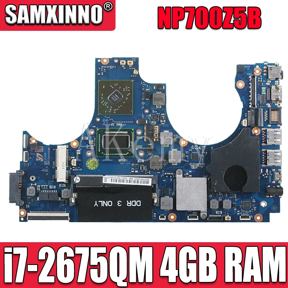 Laptop Moederbord Voor Samsung NP700Z5A NP700Z5B I7-2675QM Hd 7470M Moederbord Ba92-09017B 216-0810005 HM65 Laptop Moederbord Voor Samsung NP700Z5A NP700Z5B I7-2675QM Hd 7470M Moederbord Ba92-09017B 216-0810005 HM65