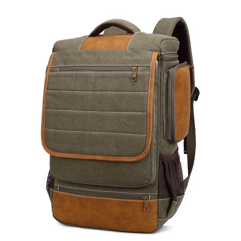 Стиль плеча холщовый рюкзак дорожный сумка Для Мужчин's корейско-Стиль модная мужская холщовая школьная сумка, коллежд Стиль мешок отдыха гор