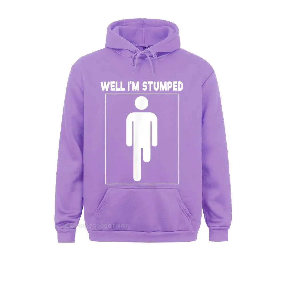  Mens Long Sleeve Well I'm Stumped Funny Leg Amputation Limb T-Shirt__B10153 Sweatshirts Casual Hoodies Special Sportswears Well I'm Stumped Funny Leg Amputation Limb T-Shirt__B10153purple