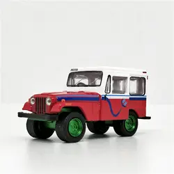 Greenlight 1: 64 джип DJ-5E 1975 "electuck" электромобиль зеленая машина без коробки