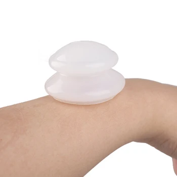 

4pcs Cupping Therapy Set Vacuum Cupping Comfortable Silicone Neck Body Back Massage Cupping Device Suction Cans Cupping Cans