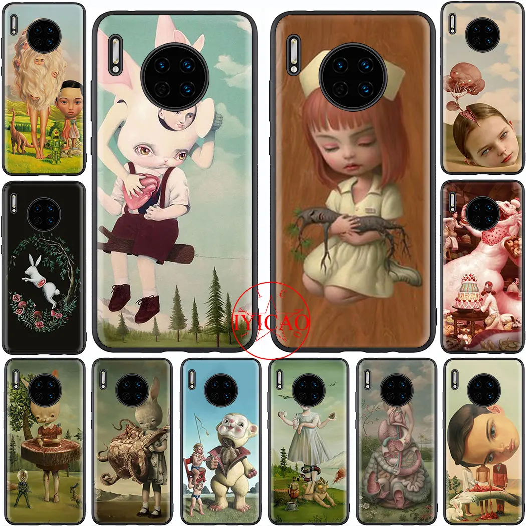 Мягкий чехол art roby dwi antano для huawei Y5 Y6 Y7 Y9 Prime | Мобильные телефоны и аксессуары