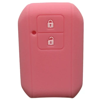 

For Suzuki Swift Silicone Key Case for Suzuki Monopoly Wagon R Japanese Smart Key Cover Car Accessories Styling Fob Shell Skin