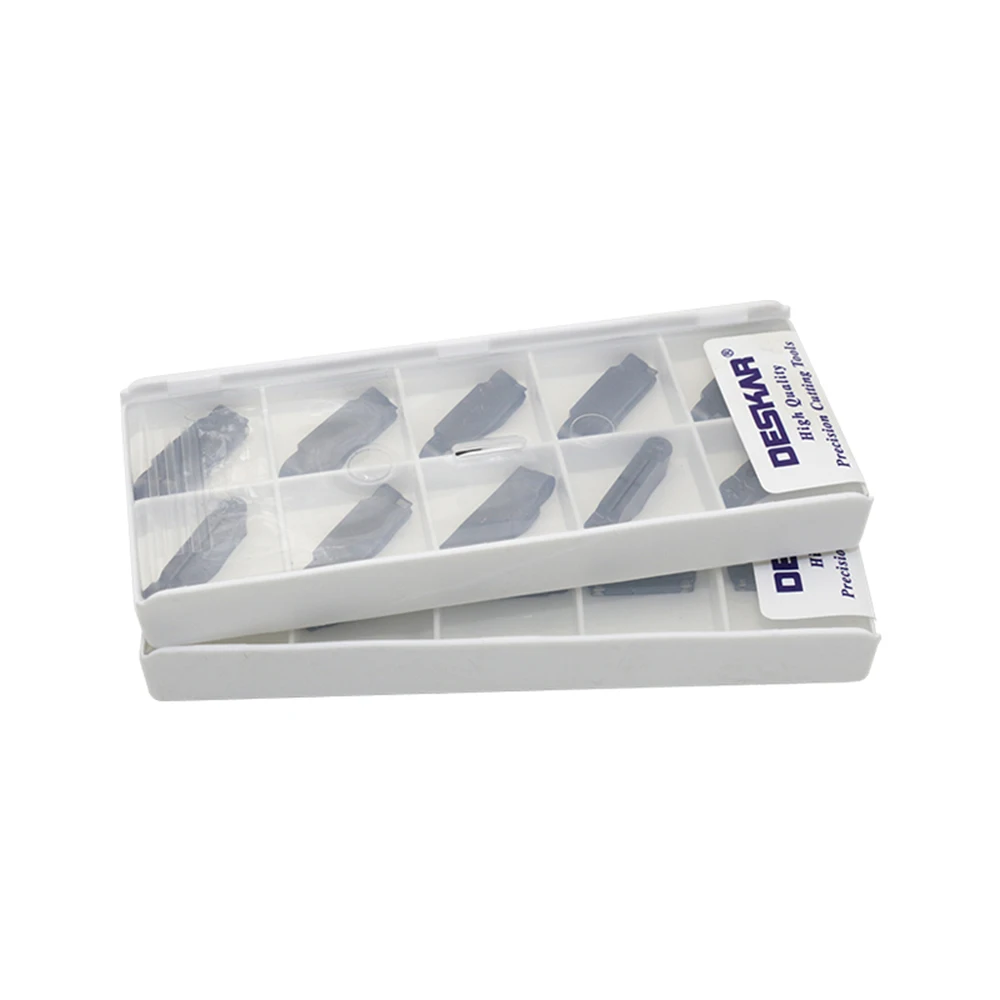 Carbide lathe tool DESKAR 100% original MRMN200 MRMN300 MRMN400 carbide blade parting blade slotting cnc lathe tool