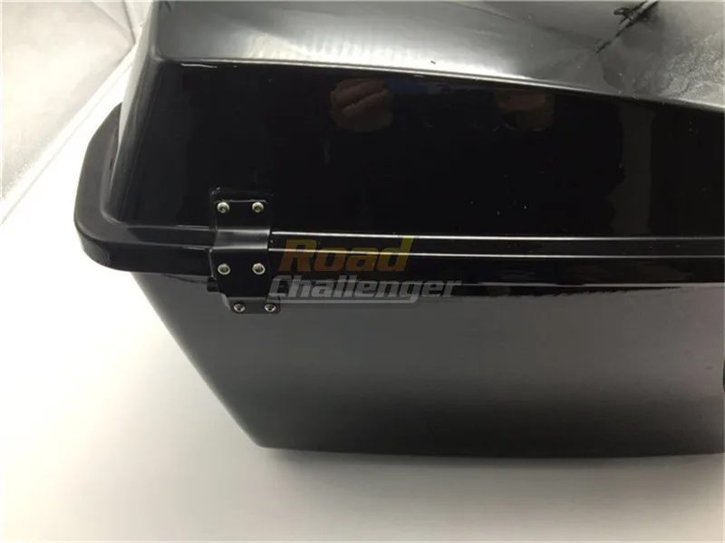 Мотоцикл задний ящик для хранения хвост чемодан багажник чехол Toolbox подходит для Harley Electra Glide