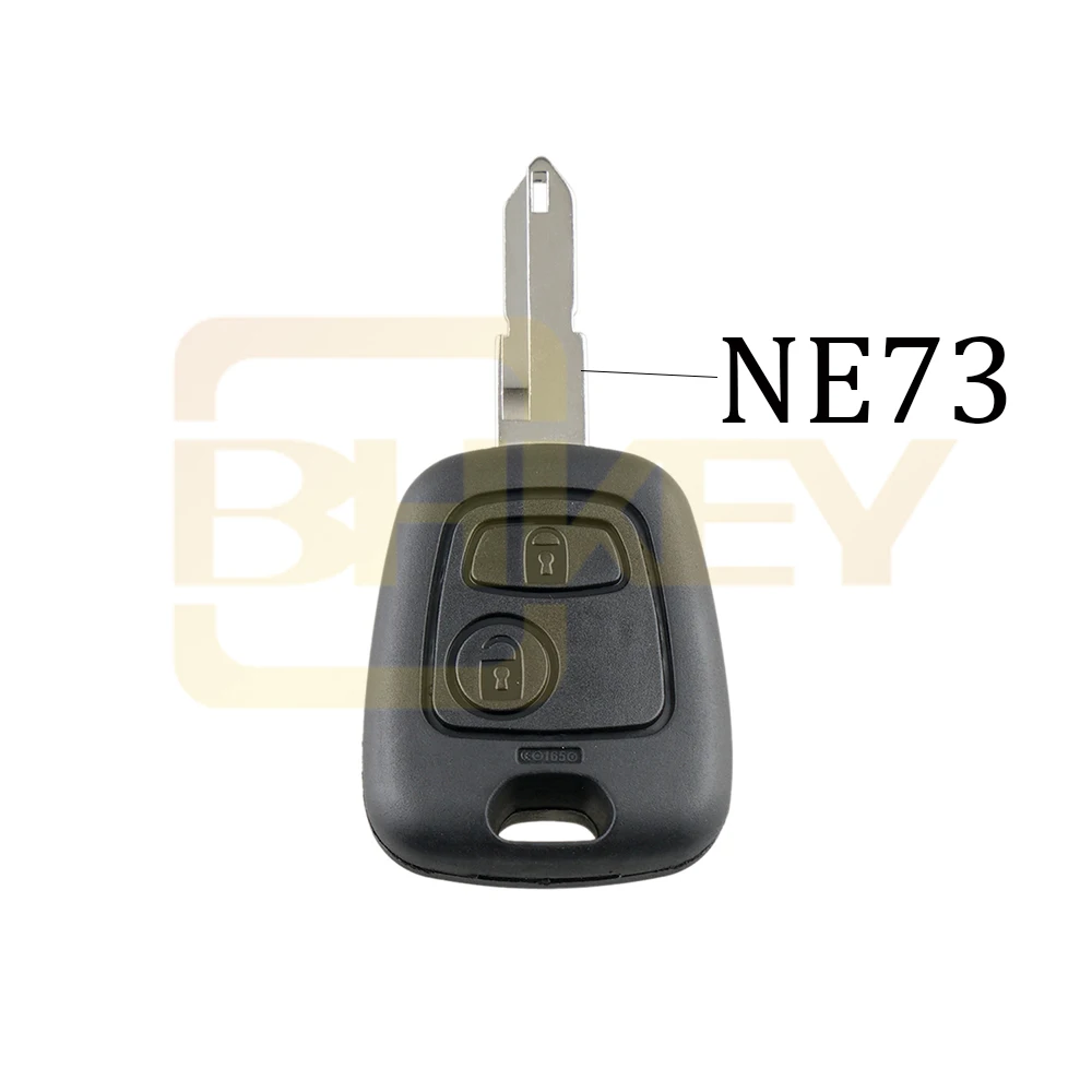 NE73 Blade BHKEY 2 кнопки дистанционного ключа автомобиля чехол брелок для Citroen C1 C2 C3 C4 Saxo Пикассо Xsara Picasso peugeot 106 206 306 307 107 207 407 - Цвет: NE73 Blade
