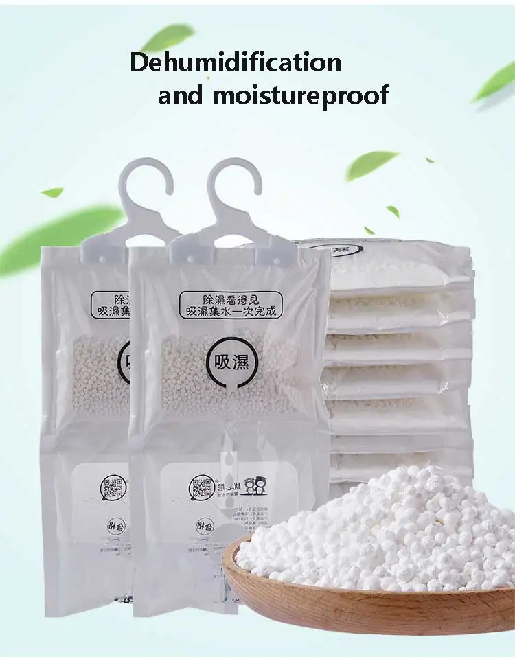 

Wardrobe Absorbent Bag Family Use Hanging Drying Agent Dehumidifier Bags Room Accessories Household Drying Dehumidifier