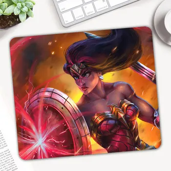 

New Arrival Wonder Woman Pc Tablet Gamer Computer Laptop Mause Mouse Pad Gamer Mousepad Gaming Mice Mat Decorate Desk Keyboard