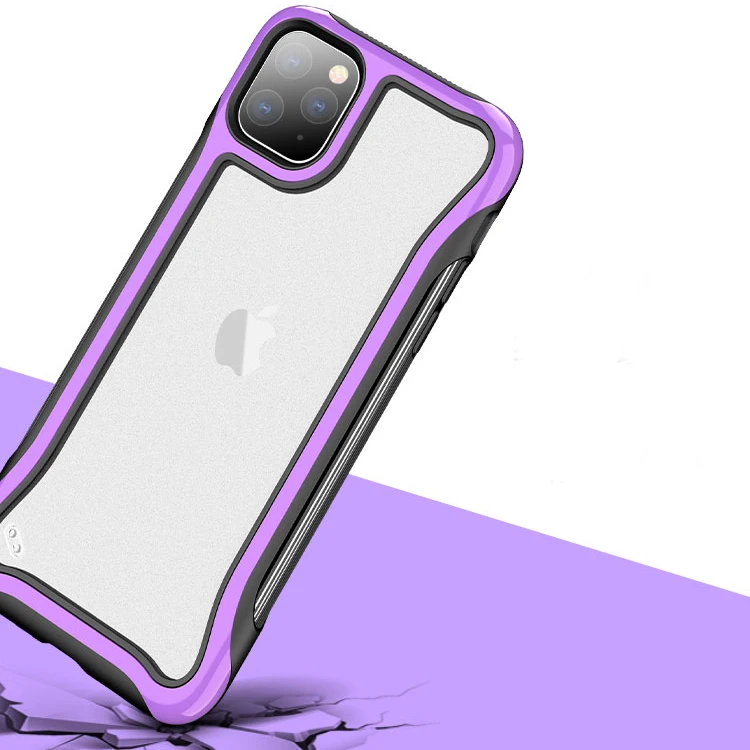 For Apple iphone 11 Case Hard PC+TPU Transparent Armor shockproof Protective Back Cover case for Pro Max iphone11 pro |