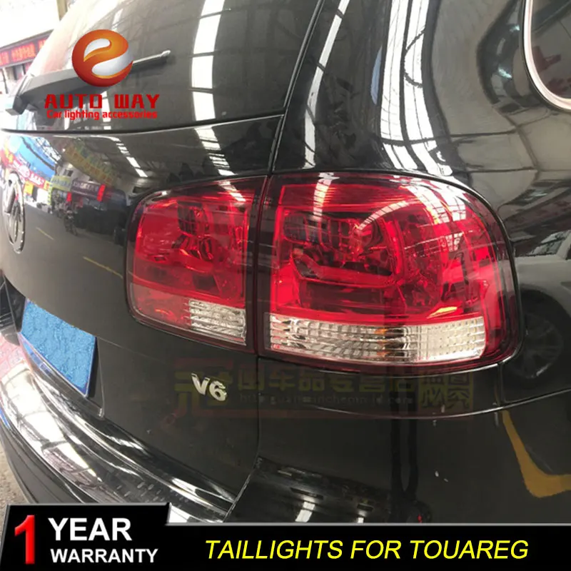 Автомобильный Стайлинг задний фонарь чехол для Volkswagen VW Touareg 2003 2010 задних