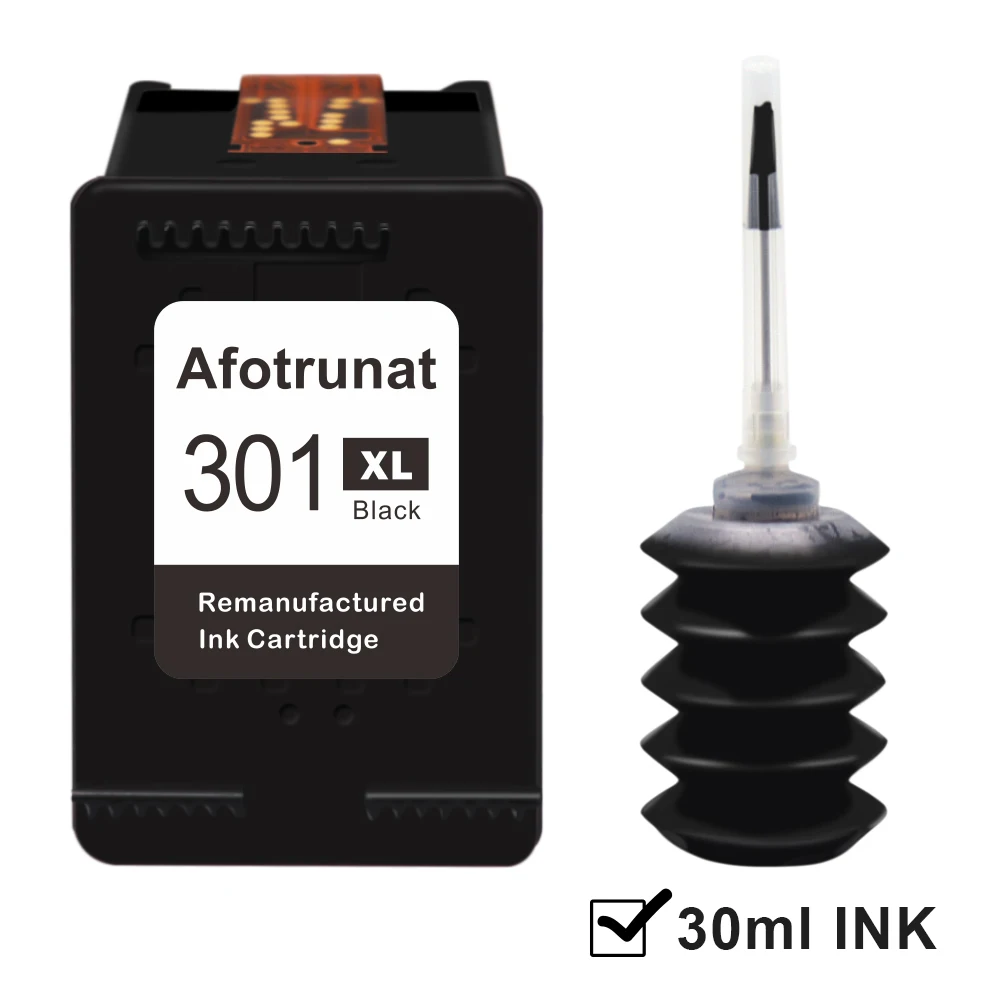 Чернильный картридж Afotrunat 301 XL для hp 301xl совместимый с DeskJet 1000 1050 2050 2540 OfficeJet 3050 2620 ENVY