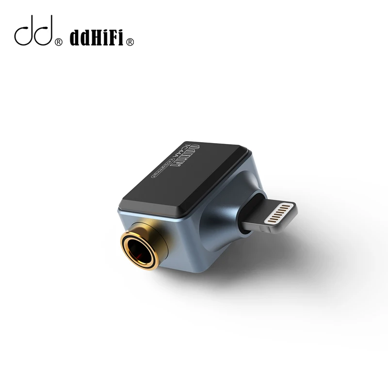 DD ddHiFi TC44A 4.4mm Headphone Adapter for iphone CS43131 DAC Chip Supports Native DSD256 and PCM 32bit/384kHz