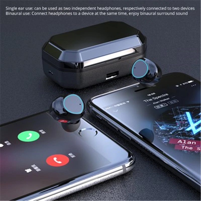 IPX7 водонепроницаемый HIFI мини гарнитура сенсорный G03 Мини Bluetooth 5,0 наушники tws True беспроводной 5,0 Bluetooth гарнитура
