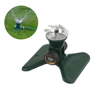 

Automatic Rotating Sprinkler Multifunction Agriculture Lawn Watering Device Garden Irrigation Sprayer (Dark Green)