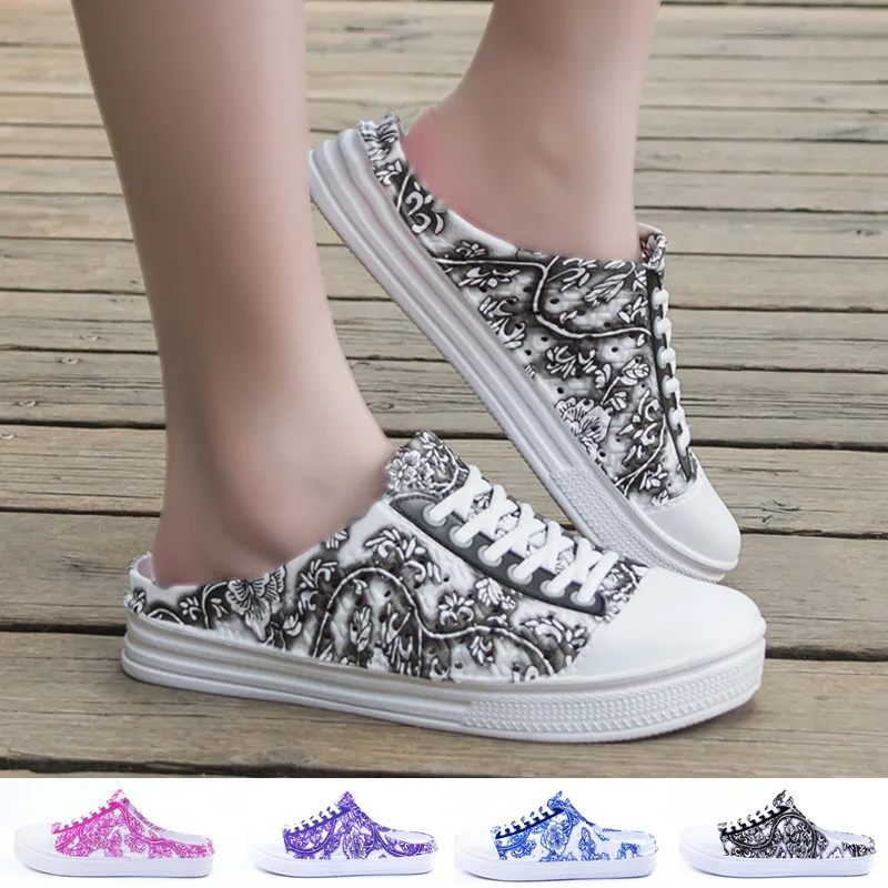 

Women Sandals Light Weight Beach Shoes Breathable Water Shoes Slip-on Clog Casual Sandalia Hombre