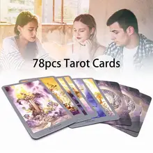 Традиционный английский для новой версии Tarot карты забавные Семья Настольная игра игральные карты игра колода карт Таро Настольная игра карты Лидер продаж