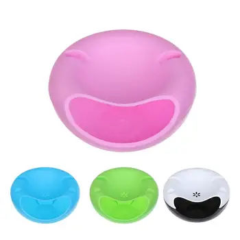 

Modern Living Room Creative Shape Lazy Snack Bowl Plastic Double Layers Snack Storage Box Bowl Lazy Fruit Melon Seeds Plate Bowl