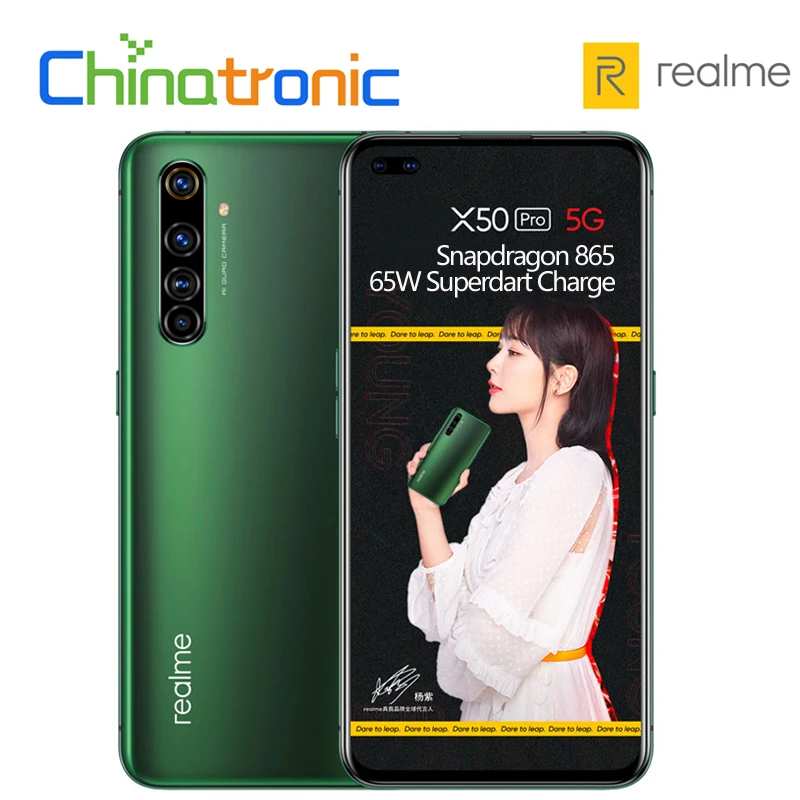 Смартфон realme X50 Pro 8 + 128 ГБ 6 44 дюйма FHD 90 Гц Snapdragon 865 восемь ядер NFC 65 Вт|Смартфоны| |
