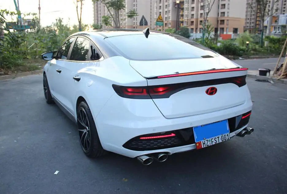 Год задний светильник для hyundai La Festa задний светильник автомобильные аксессуары светодиодный DRL Taillamp для hyundai La Festa противотуманный светильник