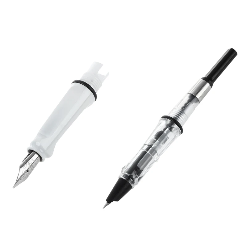 Jinhao 10 шт. синие чернила 599 все серии 2 Костюмы средняя тонкая ручка перьевая 5 белый