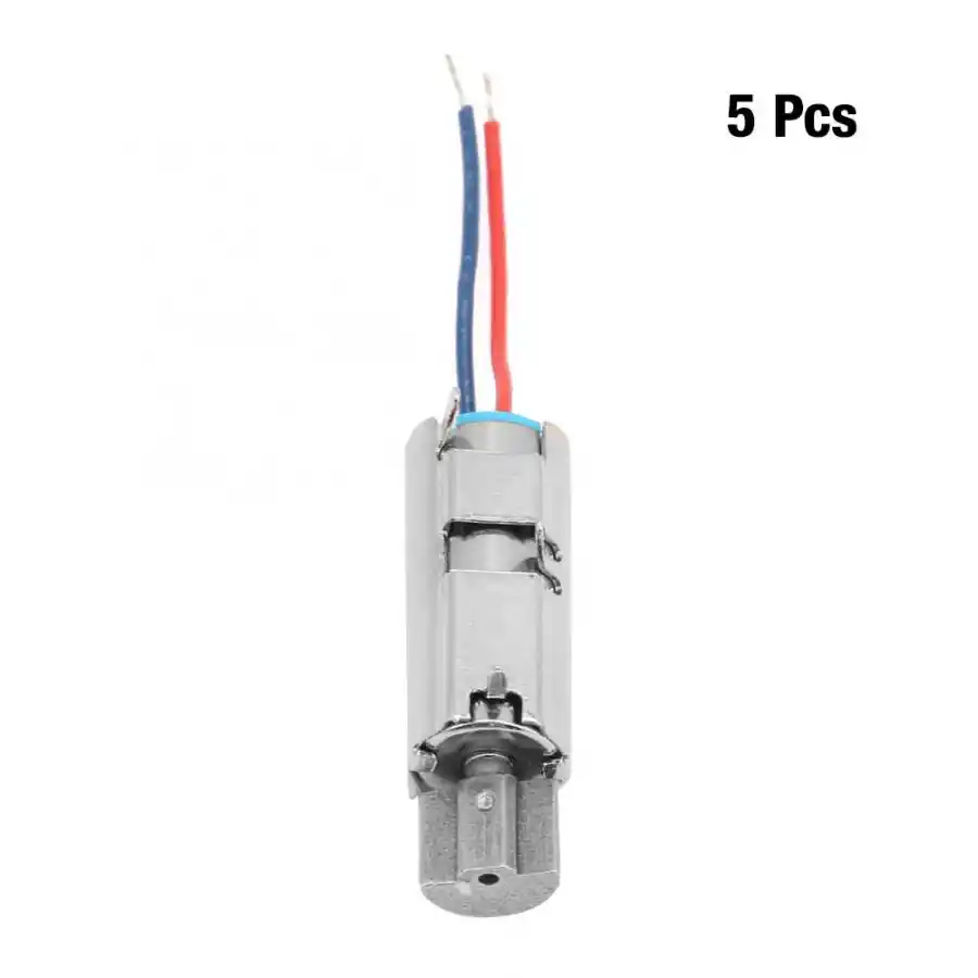 5V Mini Motor for Handheld Detection Equipment 5Pcs 11500rpm Vibration Motor Micro Coreless Brushed Motors