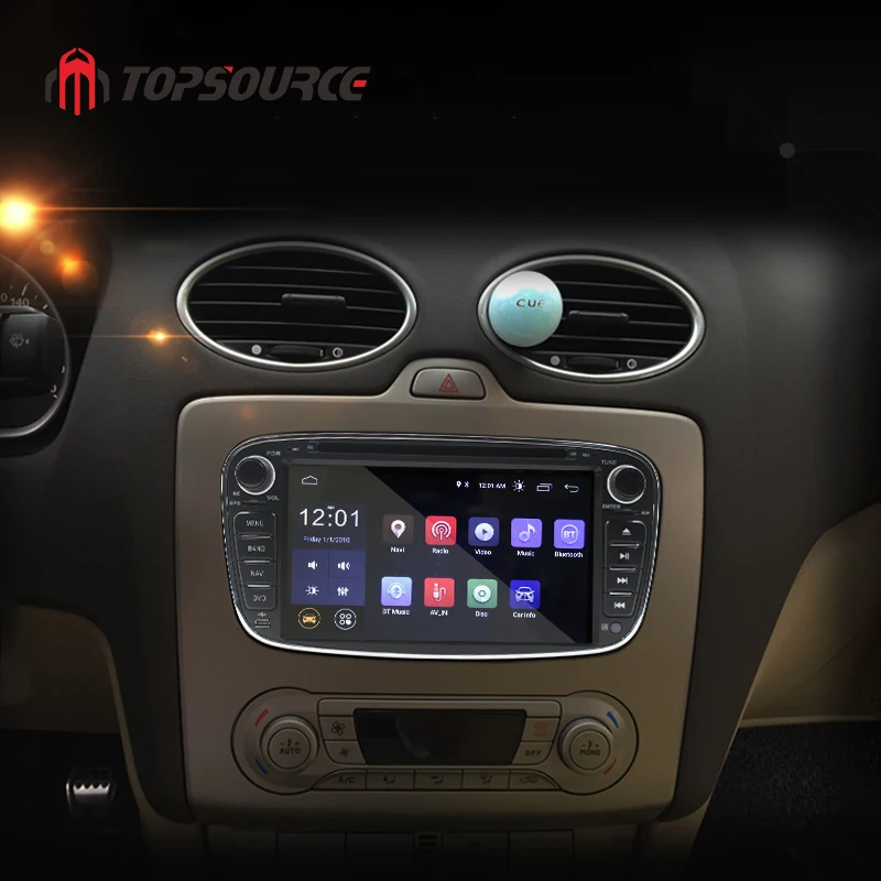 Excellent TOPSOURCE Android 8.1 2GB RAM Car Multimedia Player GPS Navi 2 Din Auto DVD Radio for Ford Focus Kuga S-MAX Mondeo C-MAX Galaxy 1 Excellent TOPSOURCE Android 8.1 2GB RAM Car Multimedia Player GPS Navi 2 Din Auto DVD Radio for Ford Focus Kuga S-MAX Mondeo C-MAX Galaxy 1